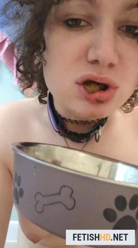 GoddessAndreea - Kinky slut eat own shit part 1 (Scat) [UltraHD 2K / 920 MB]