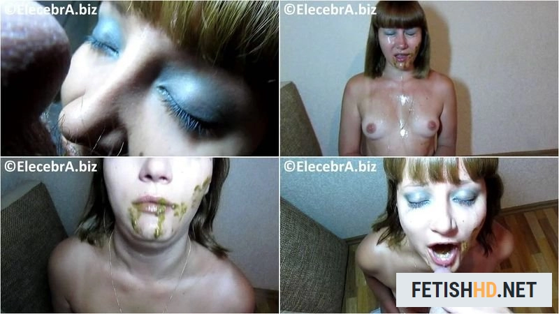 Melania - DEEP PUSH SHIT BRINGS TO VOMIT VIDEO 1 (Scat) [FullHD 1080p / 412 MB]