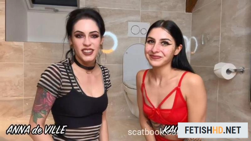 Kaitlyn Katsaros, Anna De Ville - Kaitlyn & Anna's 1st Scat Scene (Scat) [HD 720p / 615 MB]