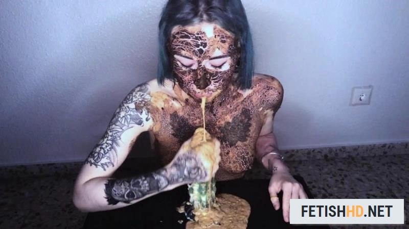 DirtyBetty - Sweet vomit, fisting my mouth (Scat) [FullHD 1080p / 518 MB]