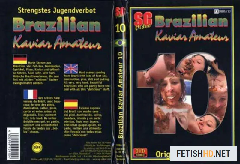 Scat Girls - Brazilian Kaviar Amateur 10 (Scat Movies) [DVDRip / 671 MB]