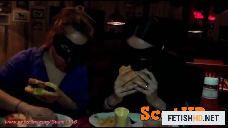 4 Scat Girls - Exercise and Burger for Us and Two Big Shits for You (Scat) [FullHD / 919 MB]