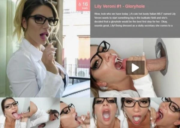 Lily Veroni #1 Gloryhole + BTS [FullHD 1080p / 2.47 GB]