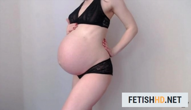 Marvelous V - Hot Pregnant Mommy Dancing Strip Tease (Pregnant) [FullHD 1080p / 66.5 MB]