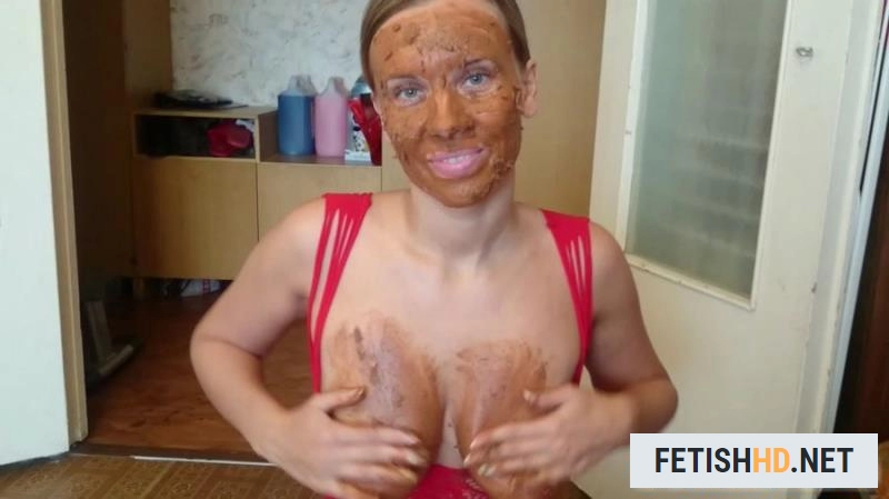 Brown wife - Red is my favorite color (Scat) [FullHD 1080p / 1.07 GB]