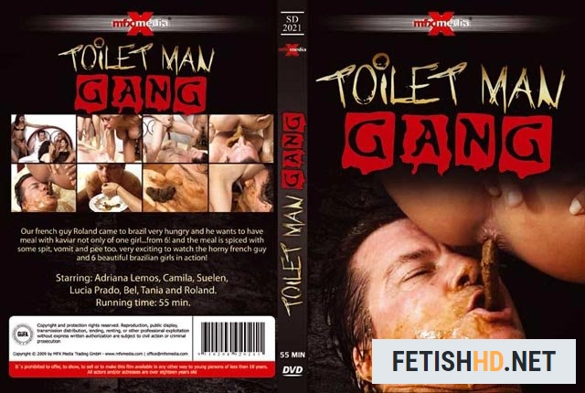 Adriana, Camila, Suelen, Lucia, Bel, Tania and Roland - [SD-2021] - Toilet Man Gang (Scat) [SD / 578 MB]