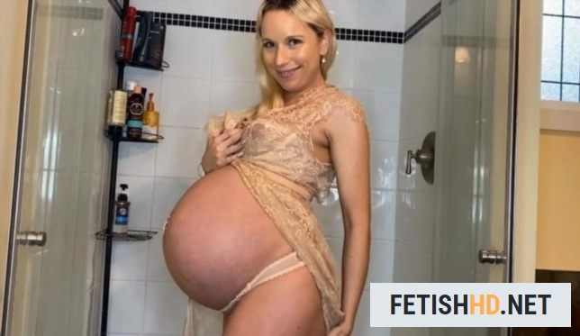 Grace Squirts - 40 Weeks Pregnant Belly Worship In Shower JOI (Pregnant) [FullHD 1080p / 204.4 MB]