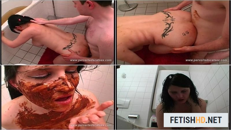 PrincessMonica - PERVERTEDSCATSEX BROWN ASS LICKING SHIT (Scat) [HD 720p / 166 MB]