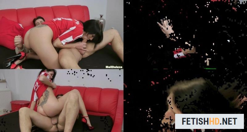MeliDeluxe - Schalker Schwanz trifft Bayer Fotze (Pissing) [Full HD / 585.09 MB]