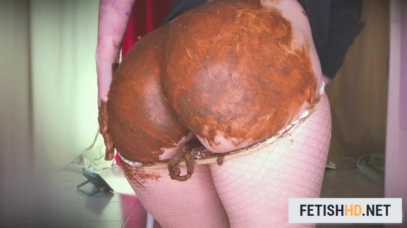 SweetBettyParlour - Loud, fragrant farting + sweet soiled panties (Scat) [FullHD 1080p / 663 MB]