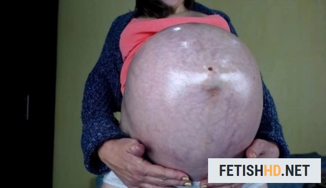 Mila mi - Extreme Preggo Belly Show And Tell (Pregnant) [FullHD 1080p / 423.3 MB]