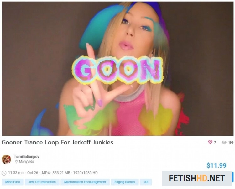 Gooner Trance Loop For Jerkoff Junkies (Fetish) [FullHD 1080p / 871.5 MB]