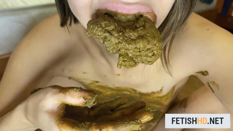 p00girl - Shit from the fucking machine to chew smear (Scat) [FullHD 1080p / 921 MB]