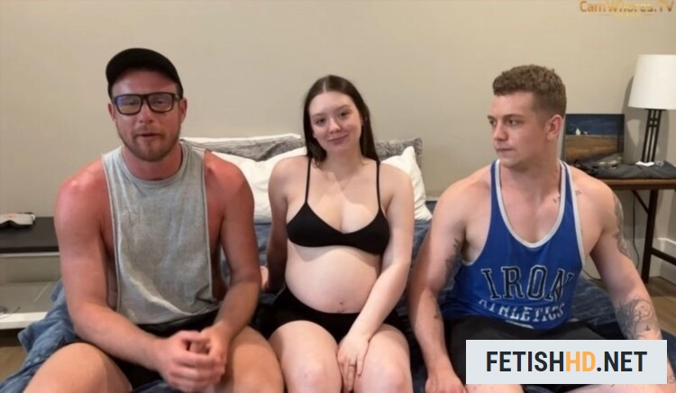 Sophie St.Claire, Bryce Adams - Sophie Pregnant Teen 1st Ever MFM (Pregnant) [FullHD 1080p / 737.5 MB]