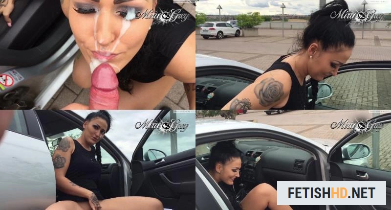 Mira-Grey - Public Piss mit Spermafresse (Pissing) [Full HD / 56.36 MB]