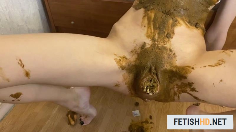 p00girl - Diarrhea in panties, scat in underwear, panties in pussy (Scat) [FullHD 1080p / 671 MB]