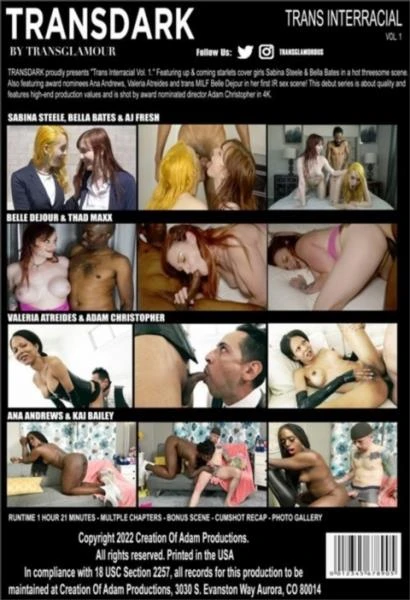 Trans Interracial Vol. 1 (Transsexual) [FullHD 1080p / 3.32 GB]