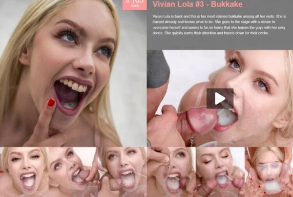 Vivian Lola #3 - Bukkake [FullHD 1080p / 2.14 GB]