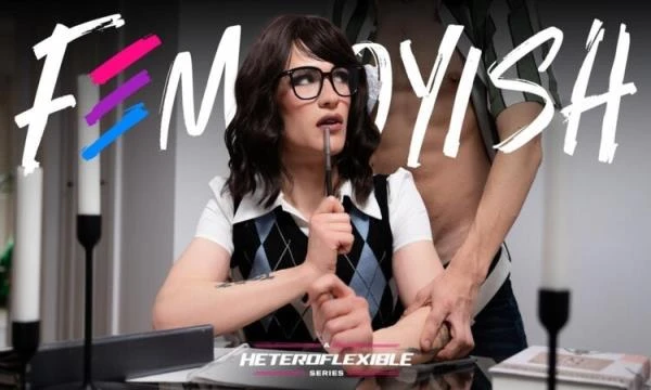 Tootsy & Leo Louis - Young Buck Bends Over Femboy Nerd For Study Break (Transsexual) [FullHD 1080p / 630.5 MB]