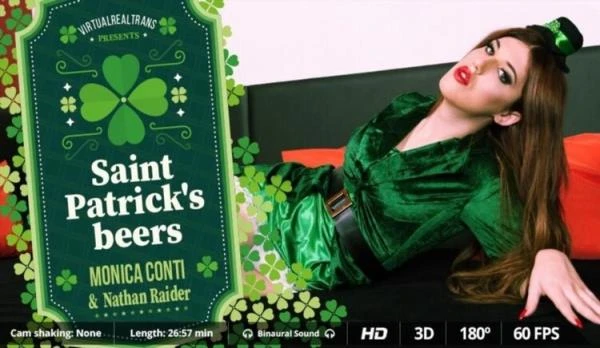 Monica Conti. Saint Patricks Beers (Transsexual) [1440p / 811.7 MB]