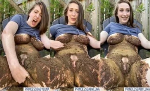 PrincessBabyLuna - Relaxing Smear With Tasting and Fingering. Femscat.com (Scat) [SD / 1.37 GB]