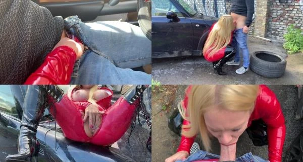 Devil Sophie - Latex-Fotzen-Mudda-Milf auf Linienstrasse Public zerfickt und Augenbesamung [FullHD 1080p / 358.76 MB]
