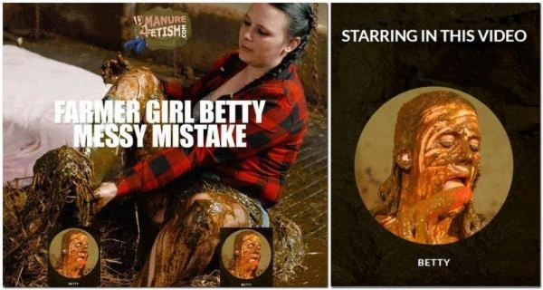Farmer Girl Betty's Messy Mistake (Scat) [HD 720p / 5.02 GB]