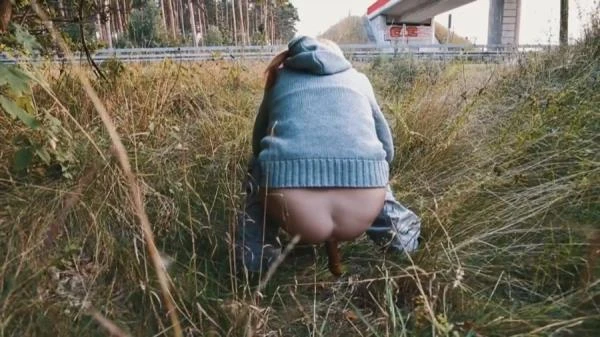 Highway Pooping 3 (Scat) [HD 720p / 40.8 MB]