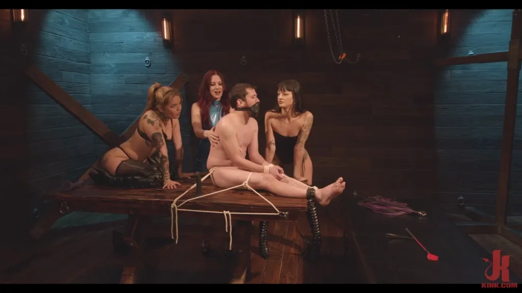 Gangbanged Peeping Tom Meets Vanessa Vega and Friends FullHD 1080p - Fetish Porn Video on FetishHD