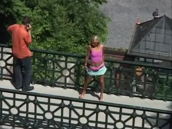 Outdoor Pissing on Czech and Hungarian Streets - Fresh Public Squats - Fetish Porn Video on FetishHD
